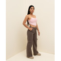 JEANS CORAL CARGO CAFÉ