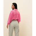 CAMISA FUCSIA TALLA S Y M 