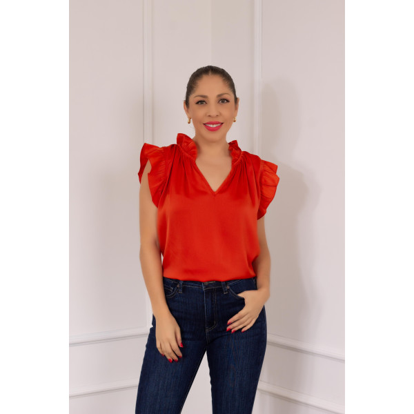 BLUSA CORAL